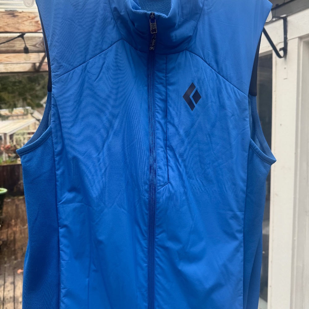 Black Diamond first light vest sz L